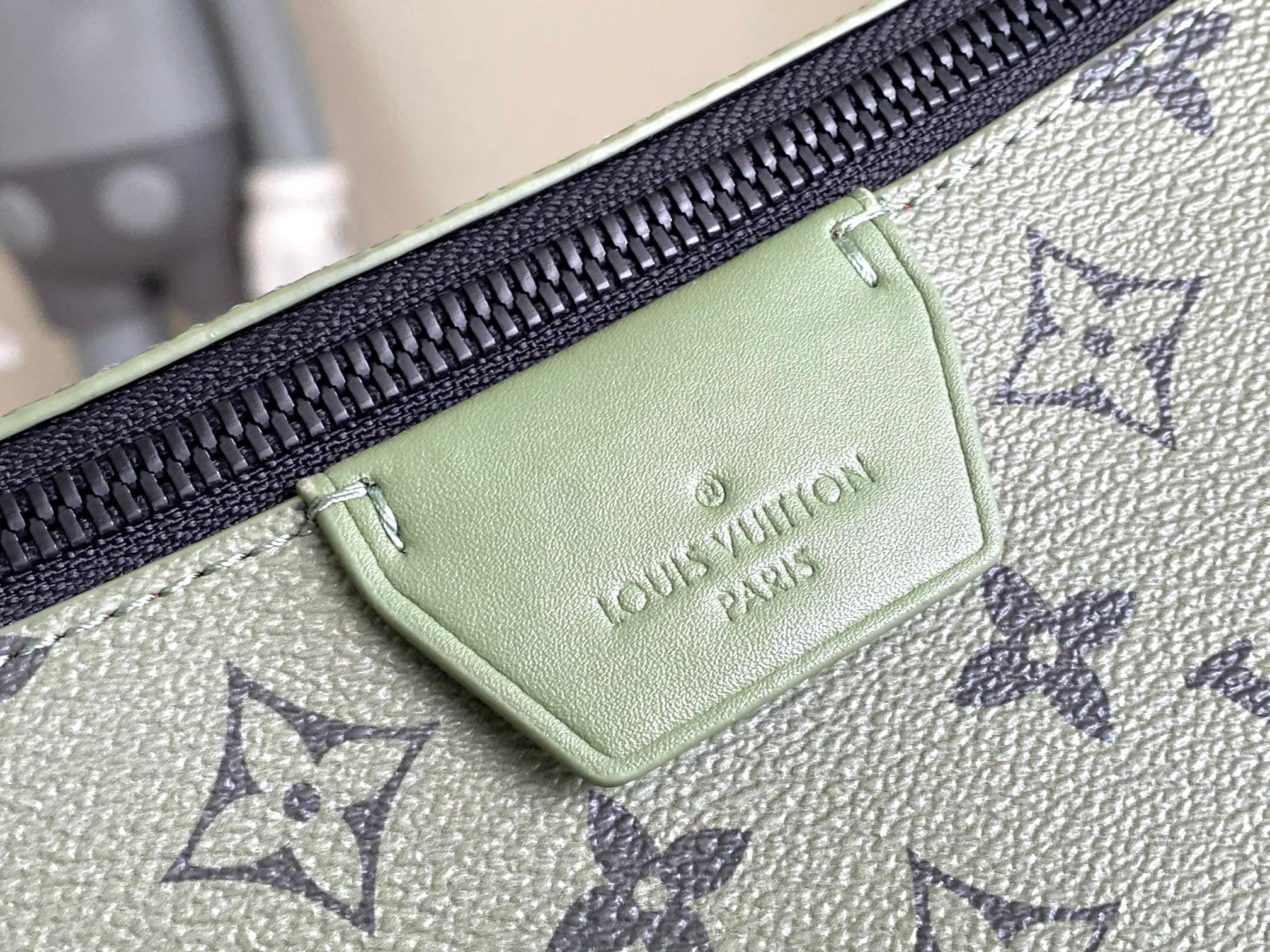 Louis Vuitton M23835 LV Moon Crossbody Monogram Canvas Khaki Green