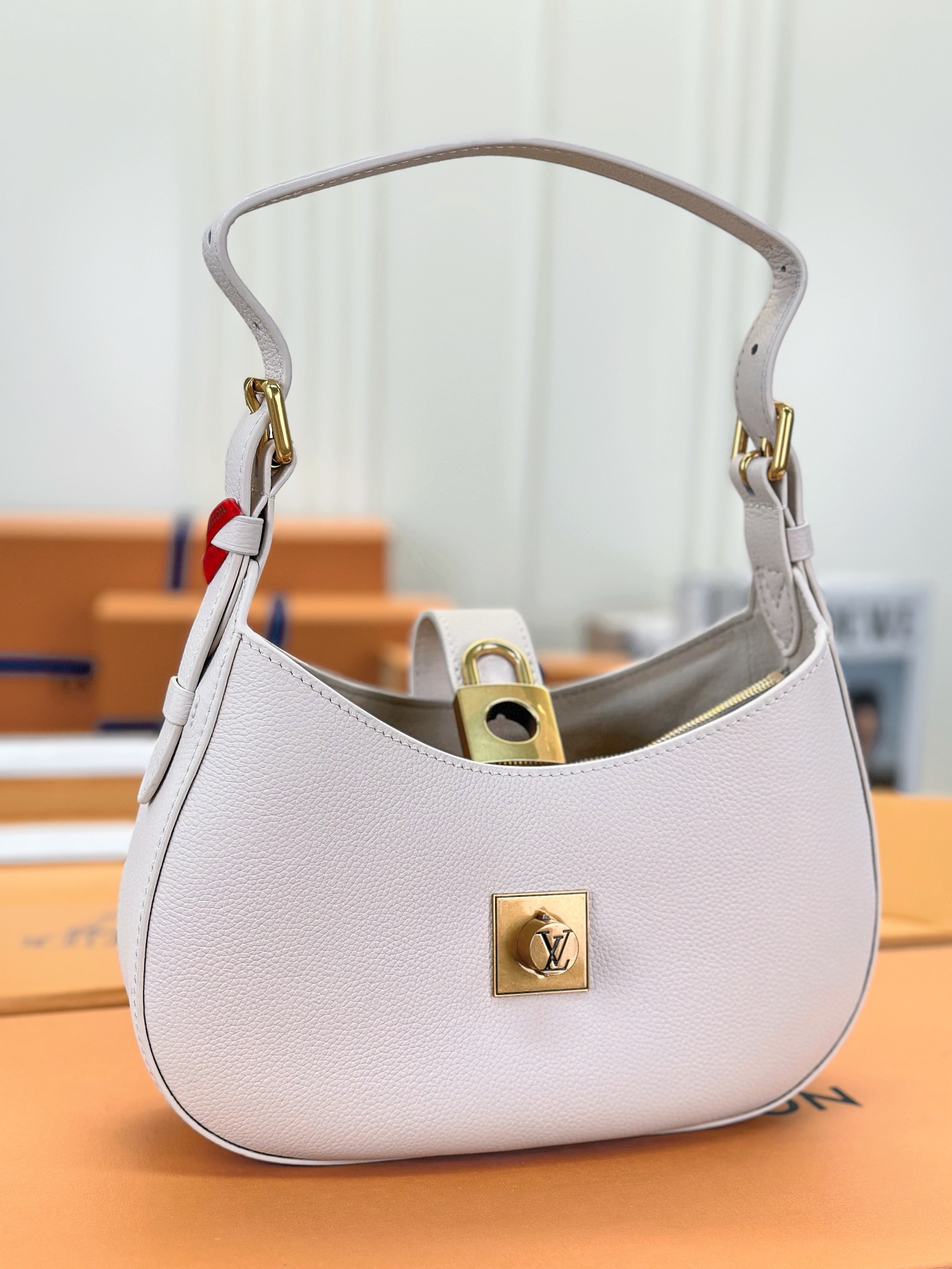 Louis Vuitton M24611 Low Key Shoulder Bag Beige