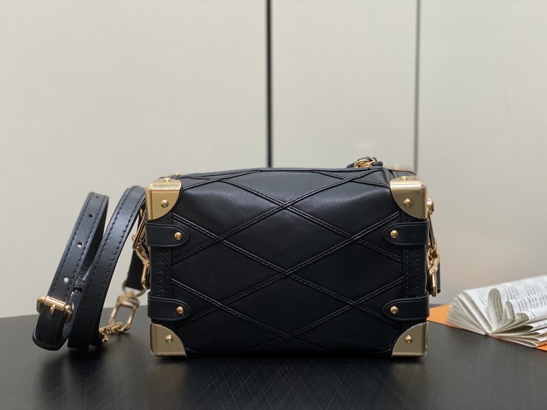 Louis Vuitton M25216 Side Trunk PM Black