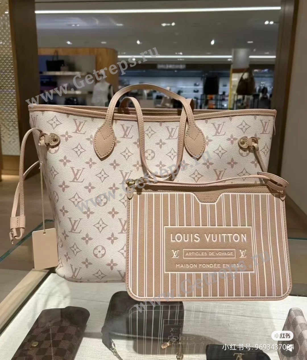 Louis Vuitton M25665 Neverfull Inside Out MM Coated canvas