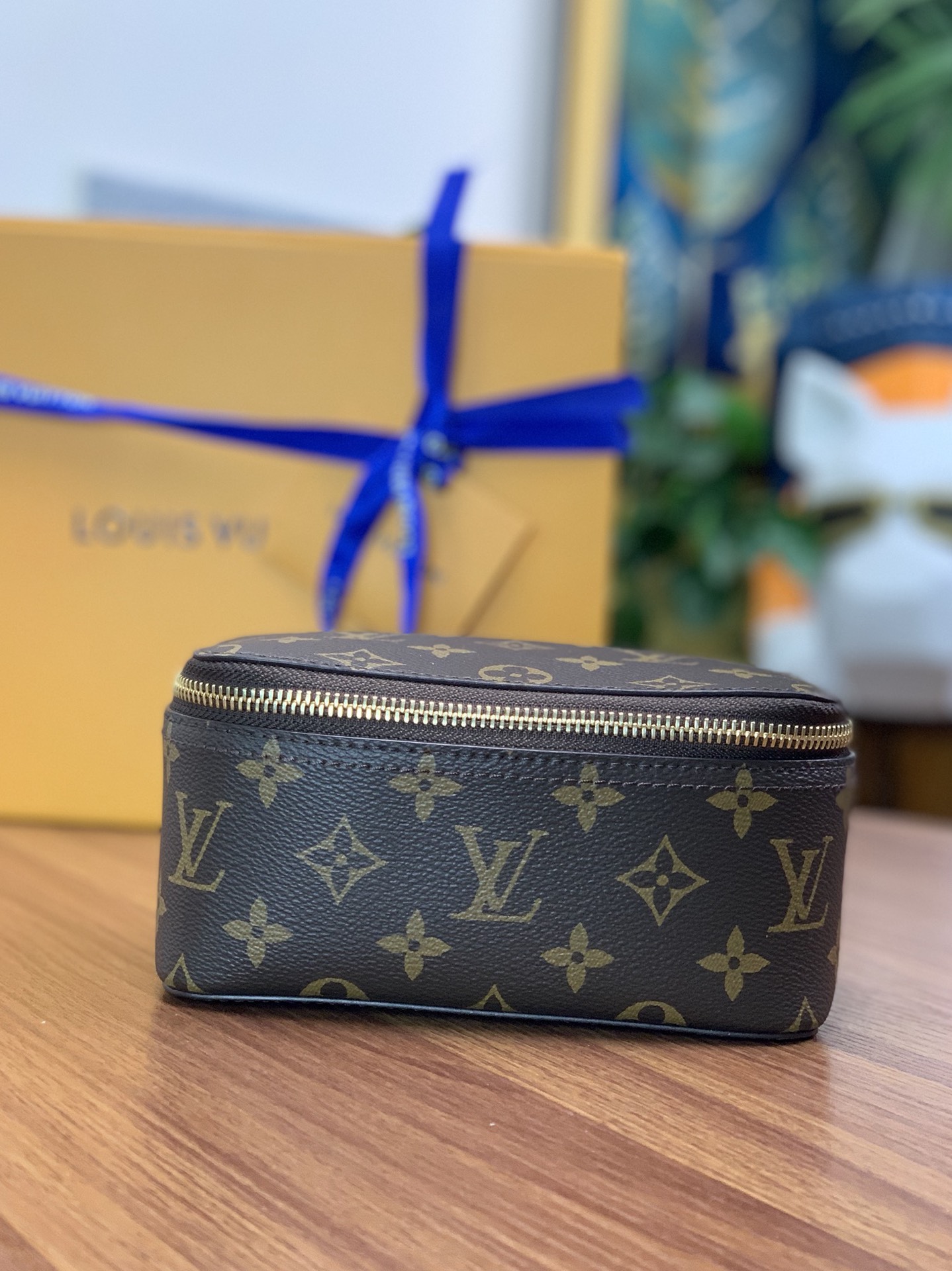 Louis Vuitton M43689 Packing Cube PM Monogram coated canvas exterior