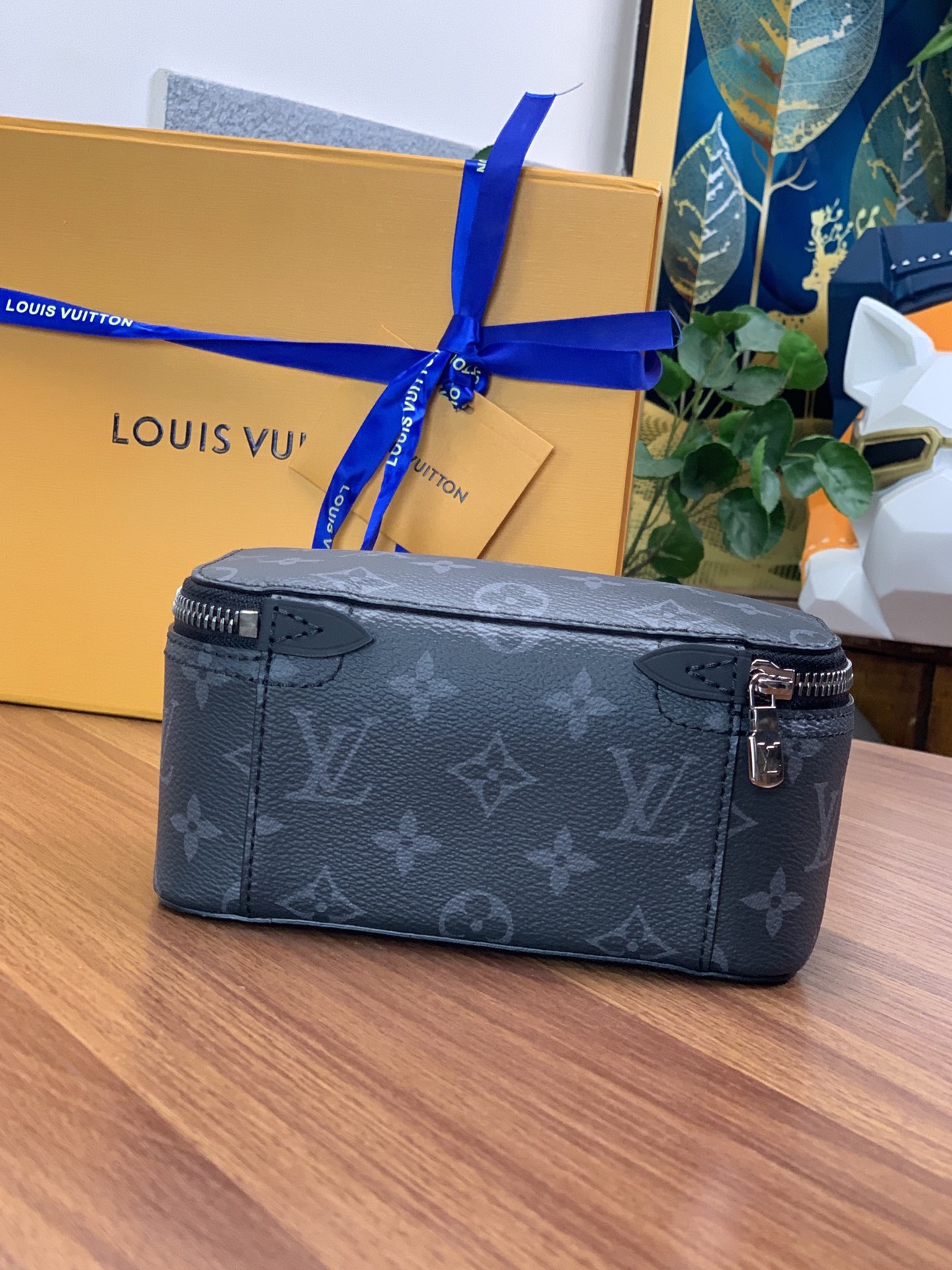 Louis Vuitton M44697 Packing Cube PM Monogram Eclipse Coated Canvas