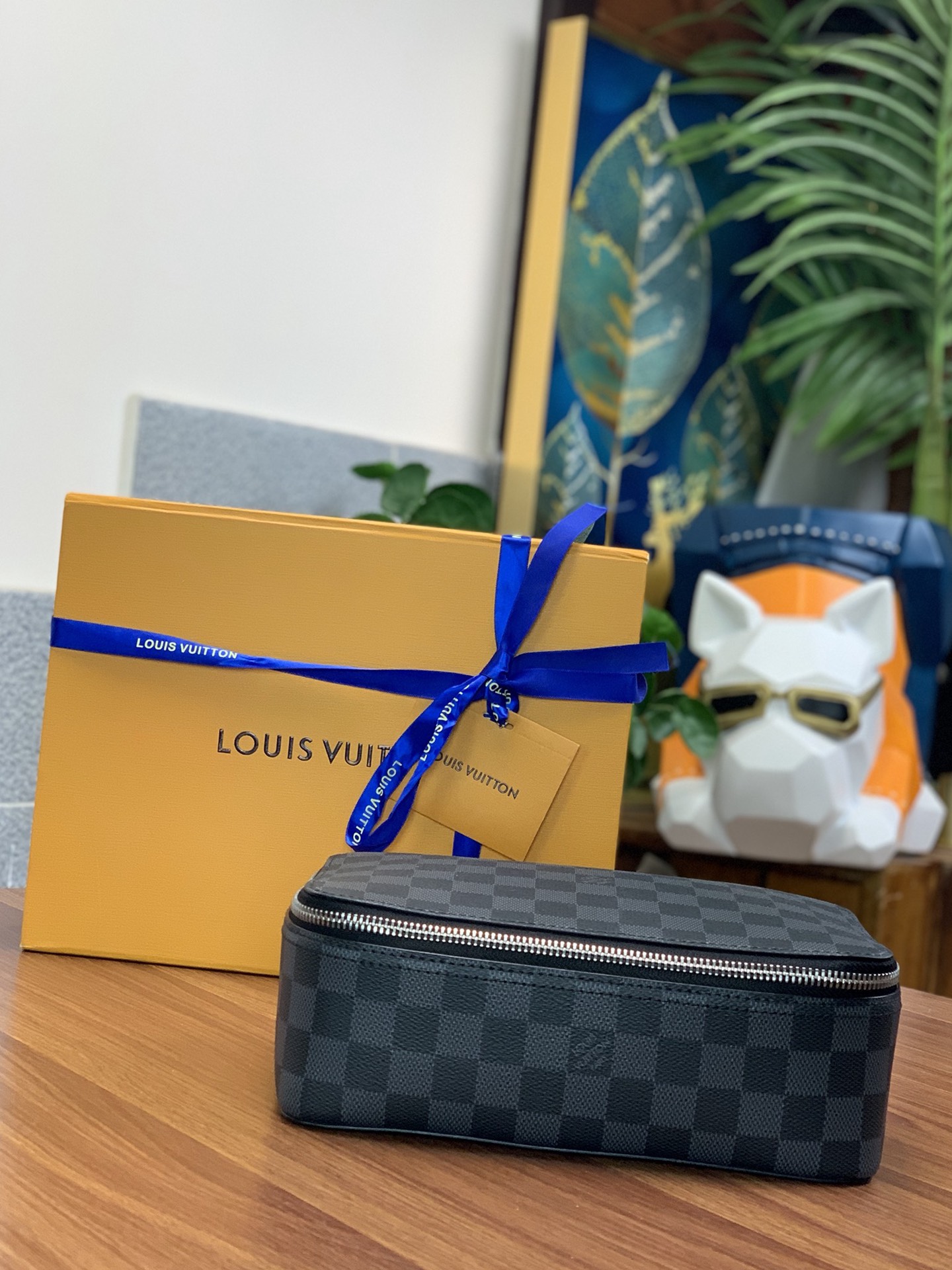 Louis Vuitton M44698 Packing Cube MM Coated Canvas