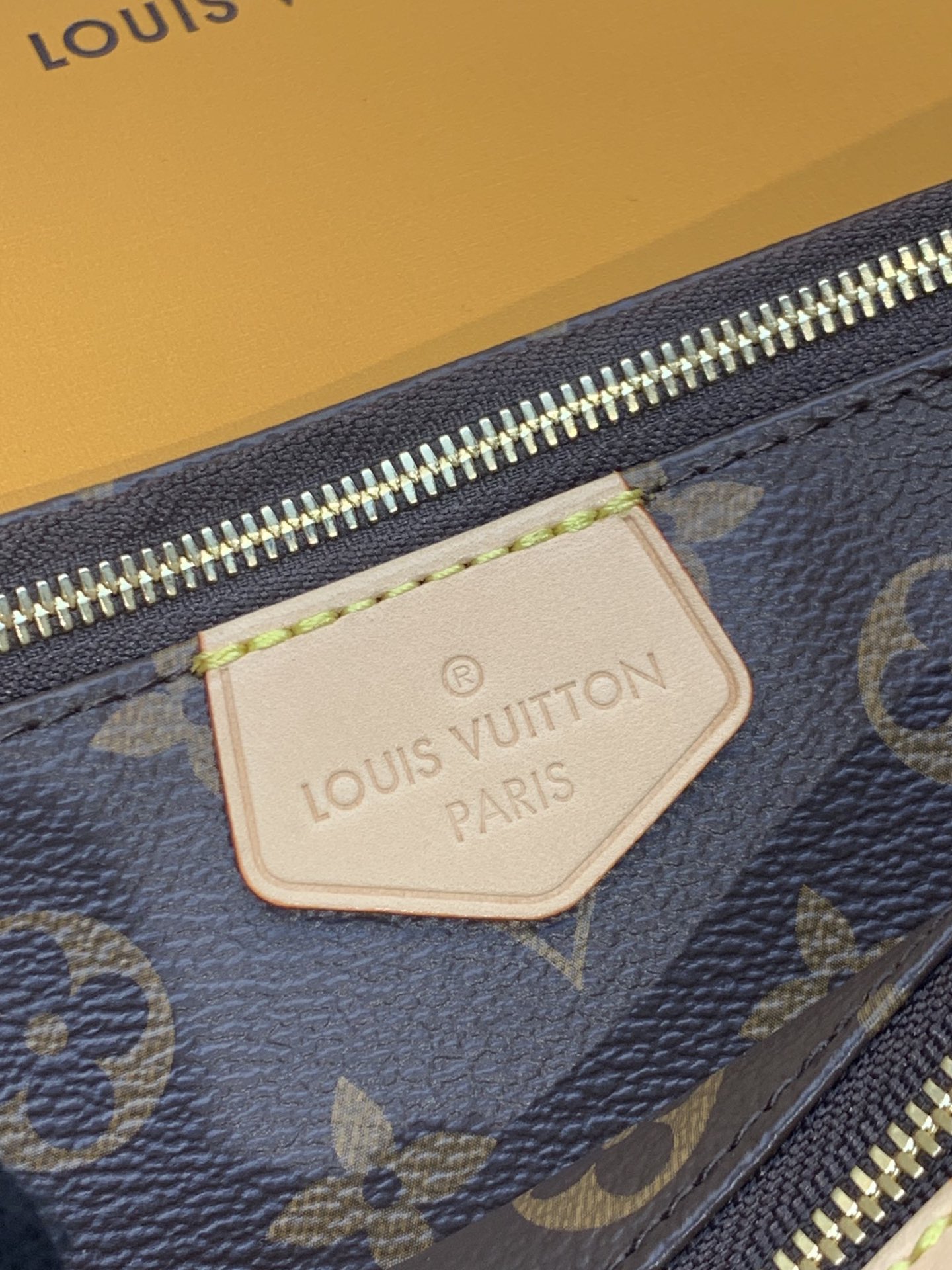 Louis Vuitton M44840 Multi Pochette Accessoires Monogram Coated Canvas Pink