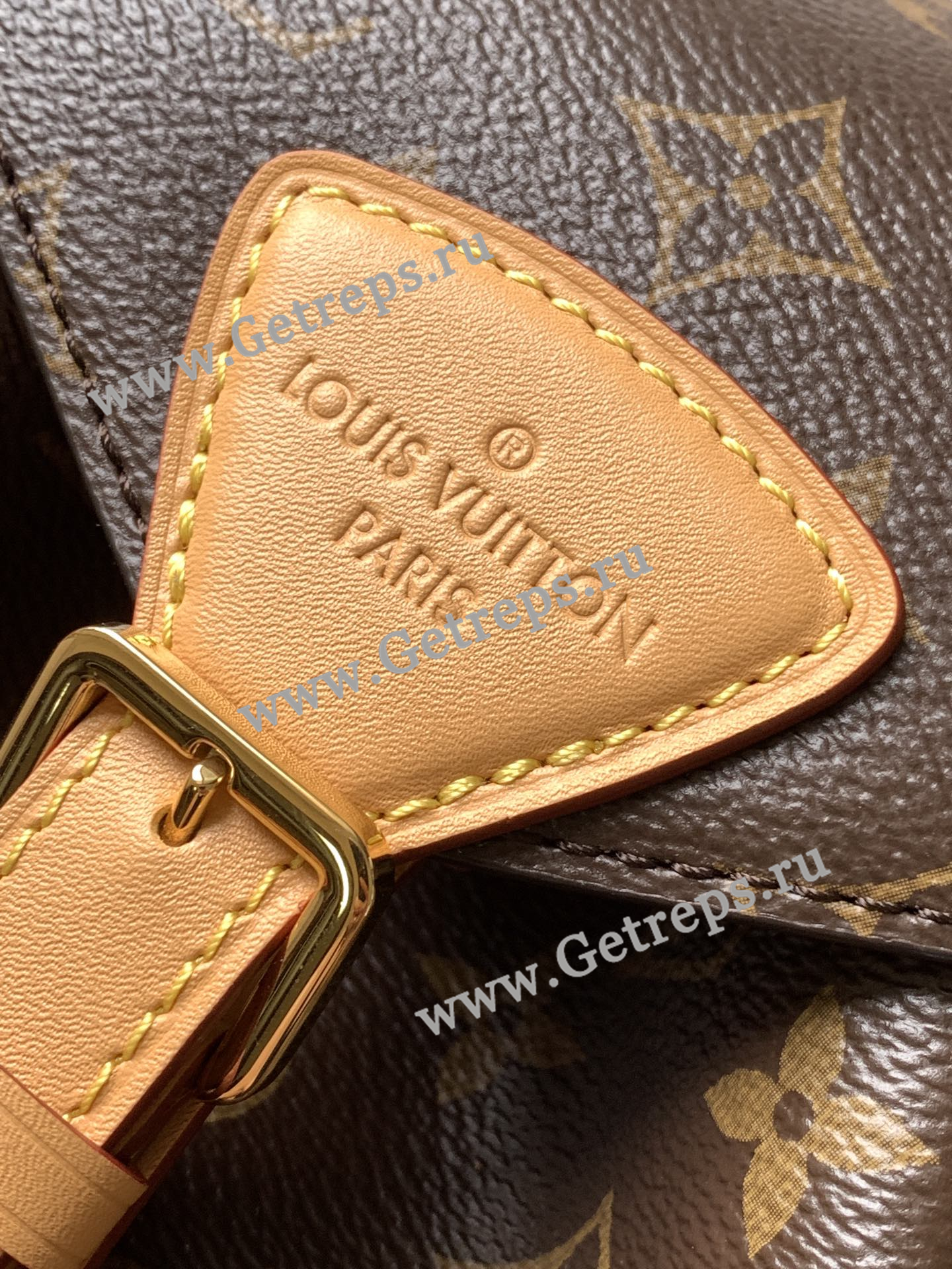 Louis Vuitton M45515 Montsouris PM Monogram Canvas Brown