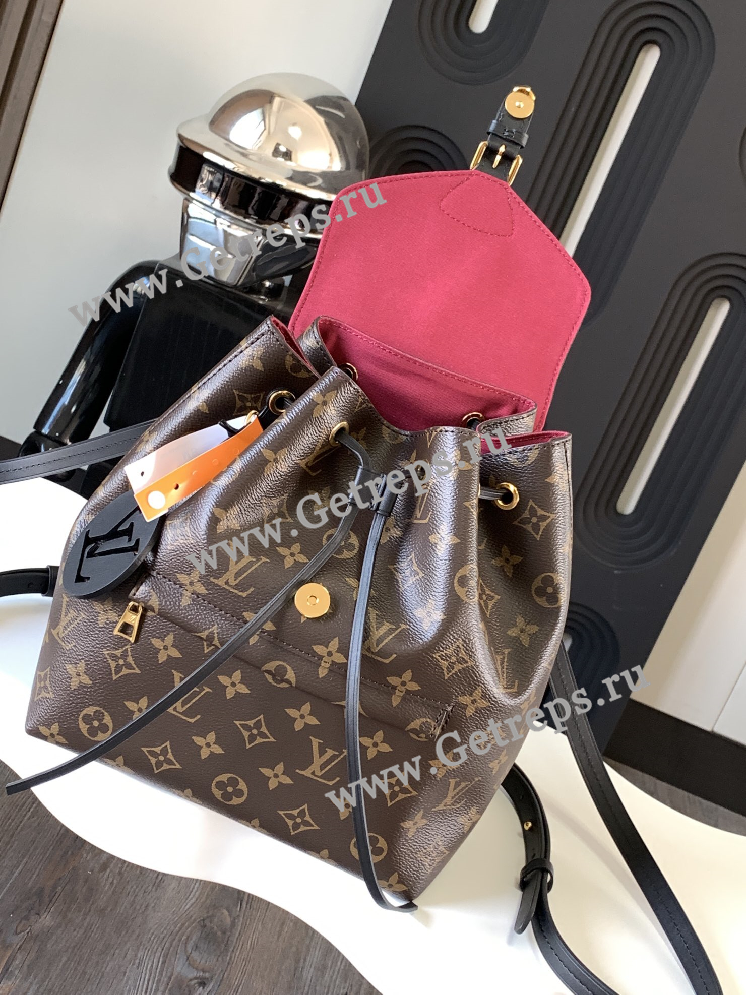 Louis Vuitton M45515 Montsouris PM Monogram Canvas 