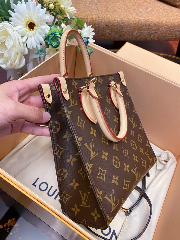 Louis Vuitton M45847 Sac Plat BB Bag Monogram coated canvas