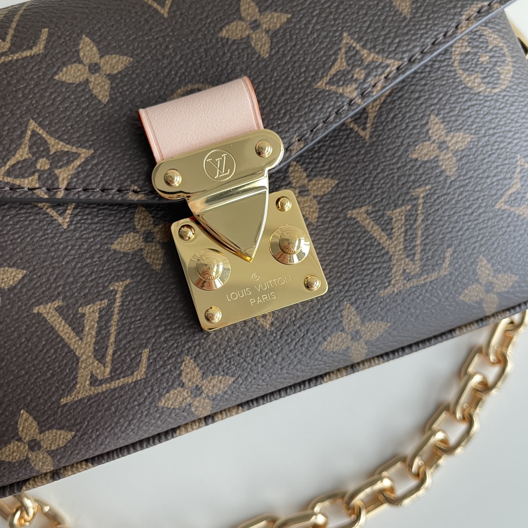 Louis Vuitton M46279 Pochette Metis East West Monogram Coated Canvas