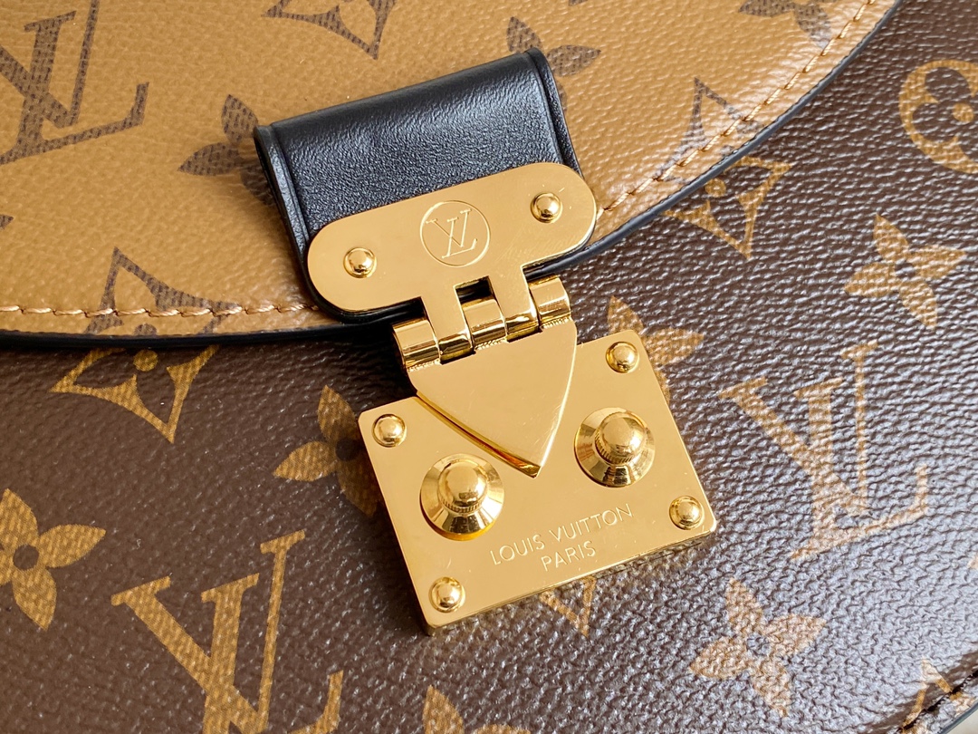 Louis Vuitton M46548 Tilsitt handbag in Monogram and Monogram Reverse canvas