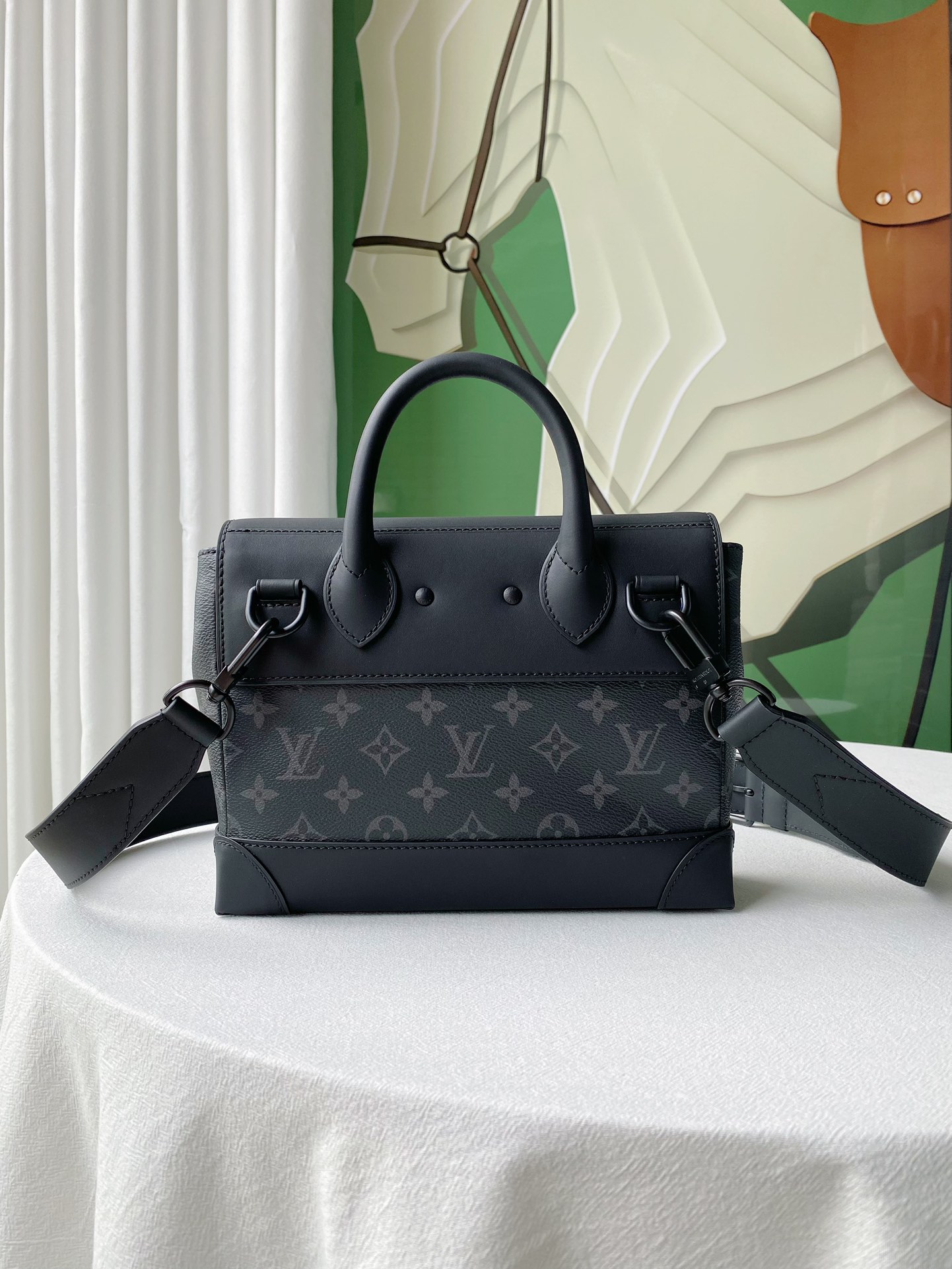 Louis Vuitton M46953 Steamer PM Black