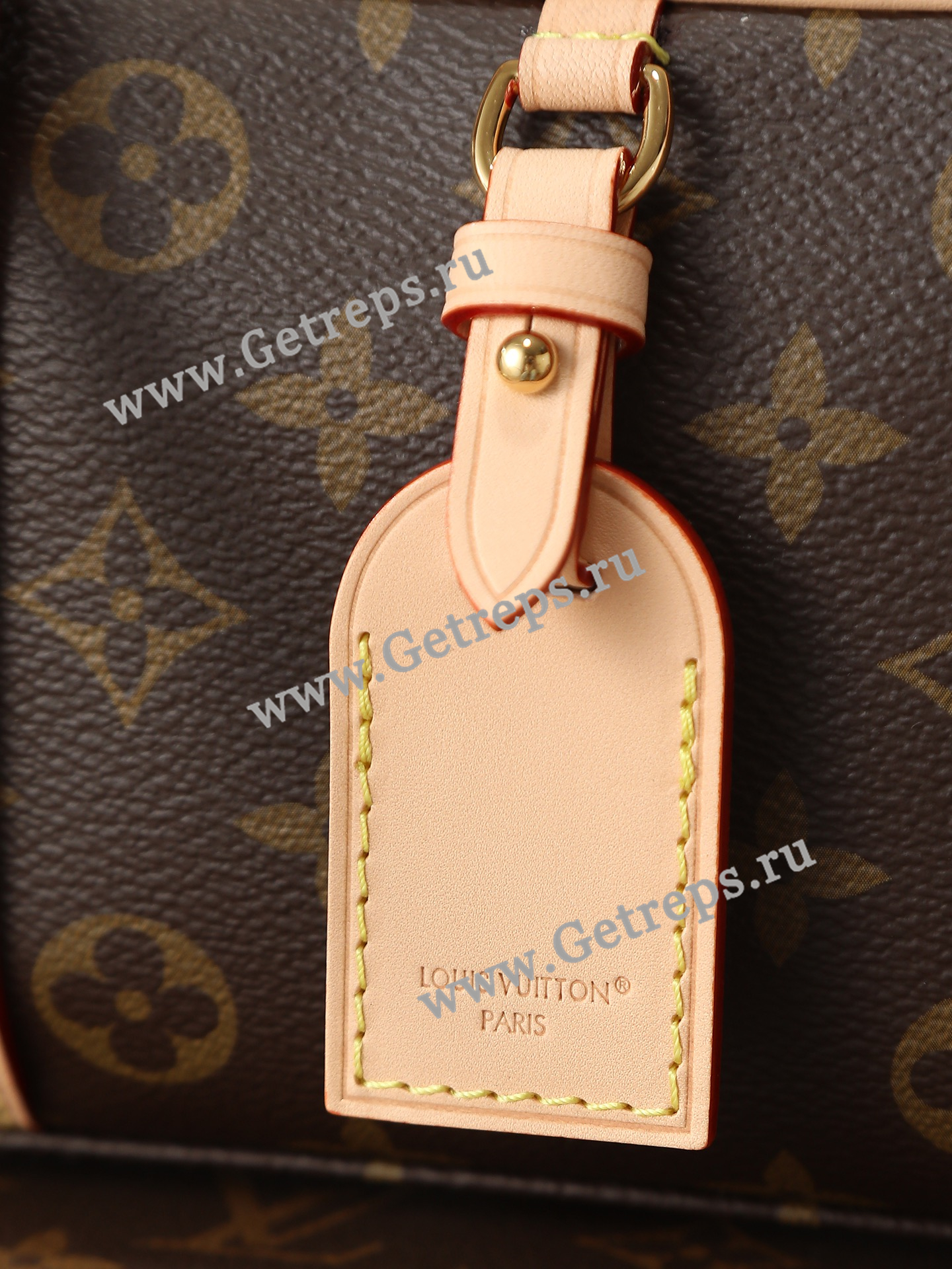 Louis Vuitton M47031 Hang On Handbag Monogram Coated Canvas