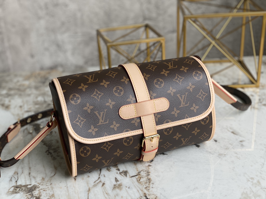 Louis Vuitton M51369 Marne Shoulder Bag Monogram coated canvas