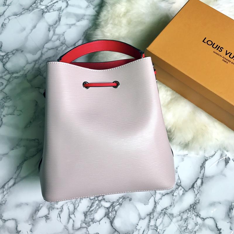 Louis Vuitton M54370 Neonoe Buckle Bag Pink Epi Leather