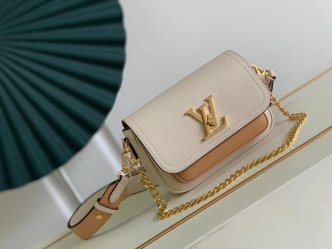 Louis Vuitton M58554 Lockme Tender Cross-body Bag Beige