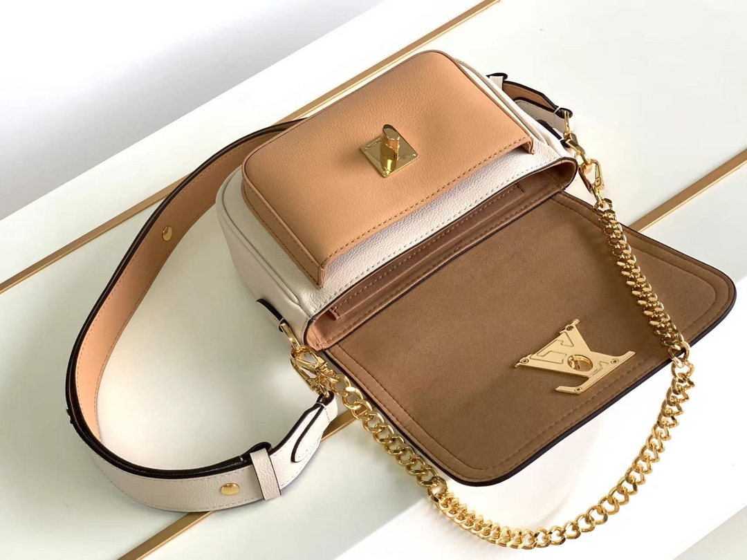 Louis Vuitton M58554 Lockme Tender Cross-body Bag Beige