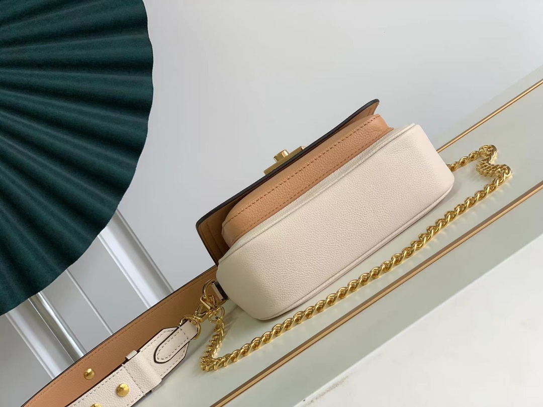 Louis Vuitton M58554 Lockme Tender Cross-body Bag Beige