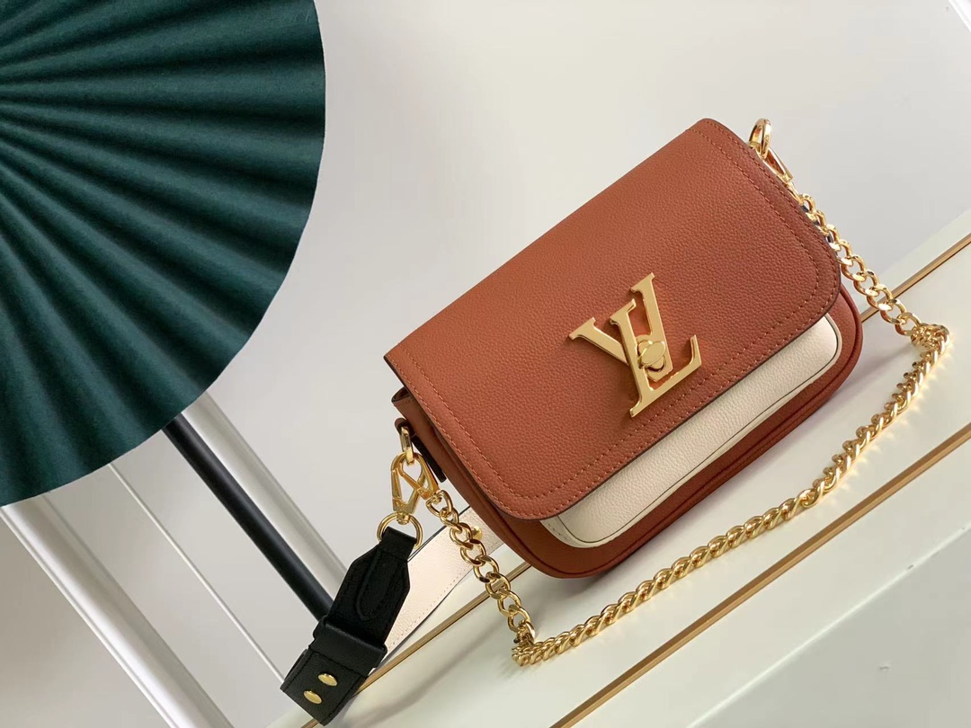 Louis Vuitton M58554 Lockme Tender Cross-body Bag Brown