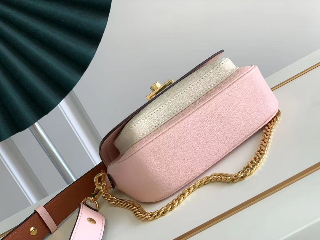 Louis Vuitton M58554 Lockme Tender Cross-body Bag Pink