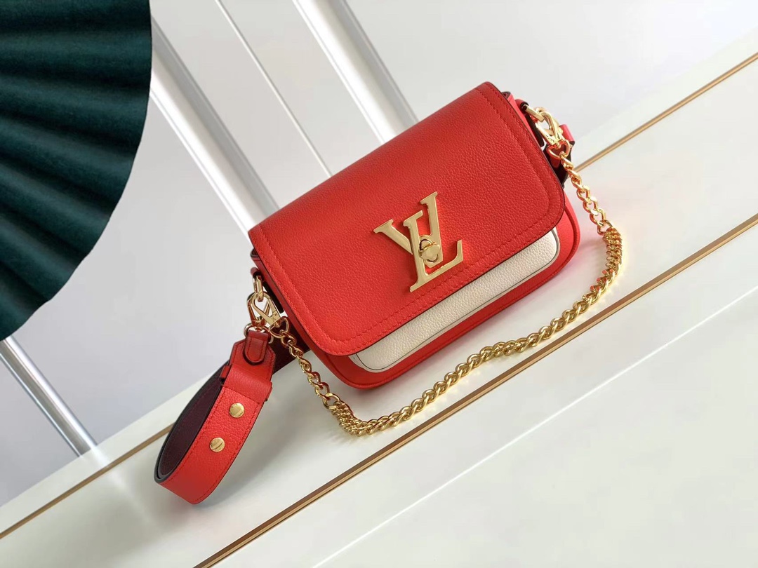 Louis Vuitton M58554 Lockme Tender Cross-body Bag Red