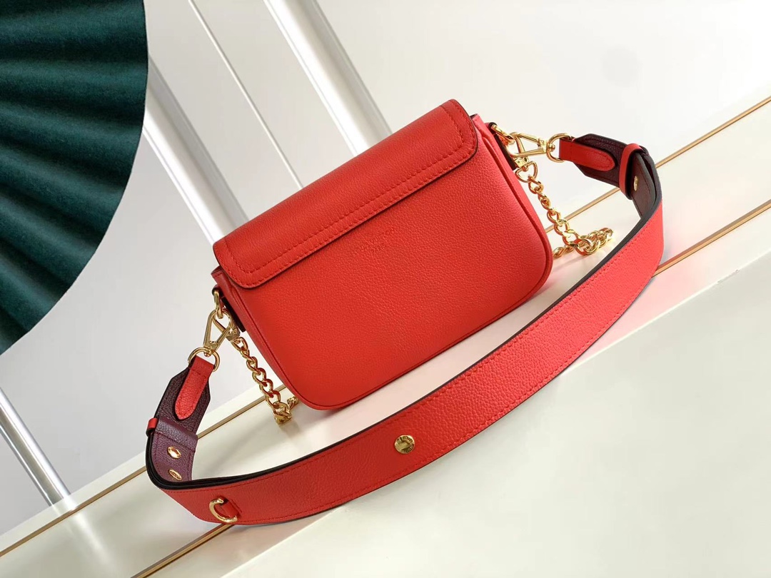 Louis Vuitton M58554 Lockme Tender Cross-body Bag Red