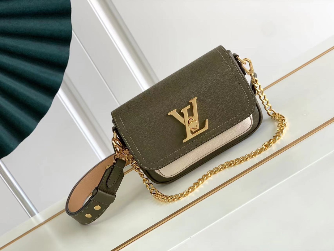 Louis Vuitton M59731 Lockme Tender Cross-body Bag Light Khaki