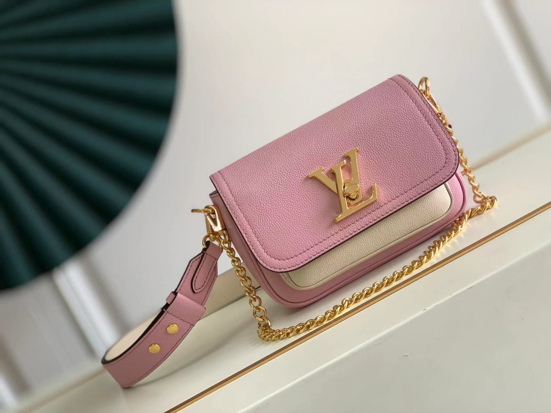 Louis Vuitton M59731 Lockme Tender Cross-body Bag Pink