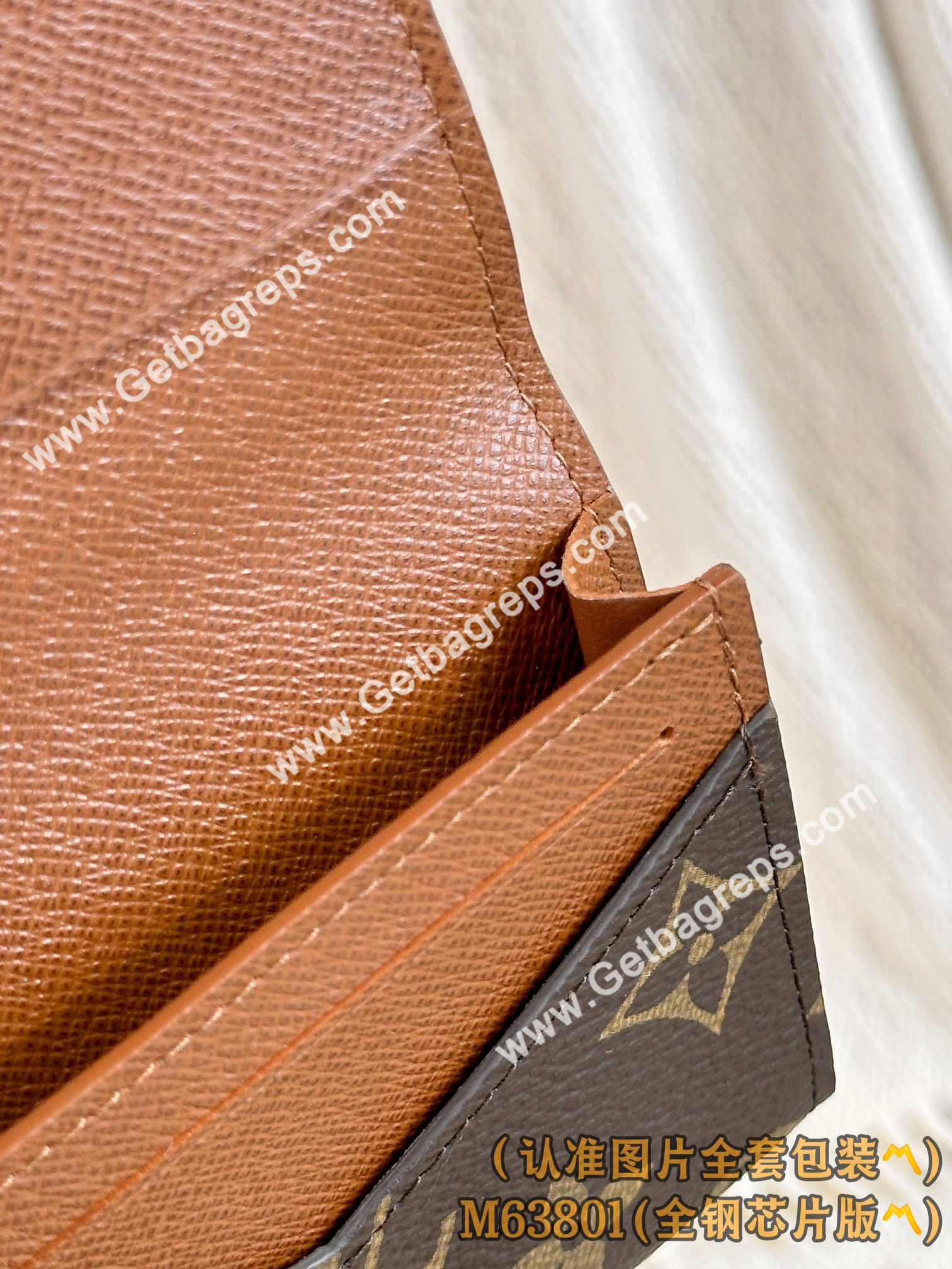Louis Vuitton M63801 Enveloppe Carte De Visite-2