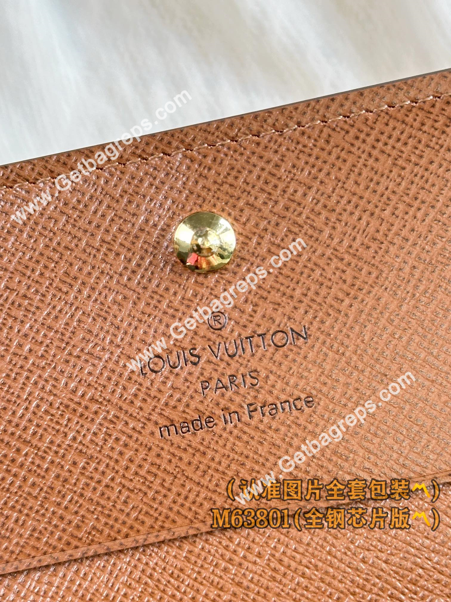 Louis Vuitton M63801 Enveloppe Carte De Visite-2