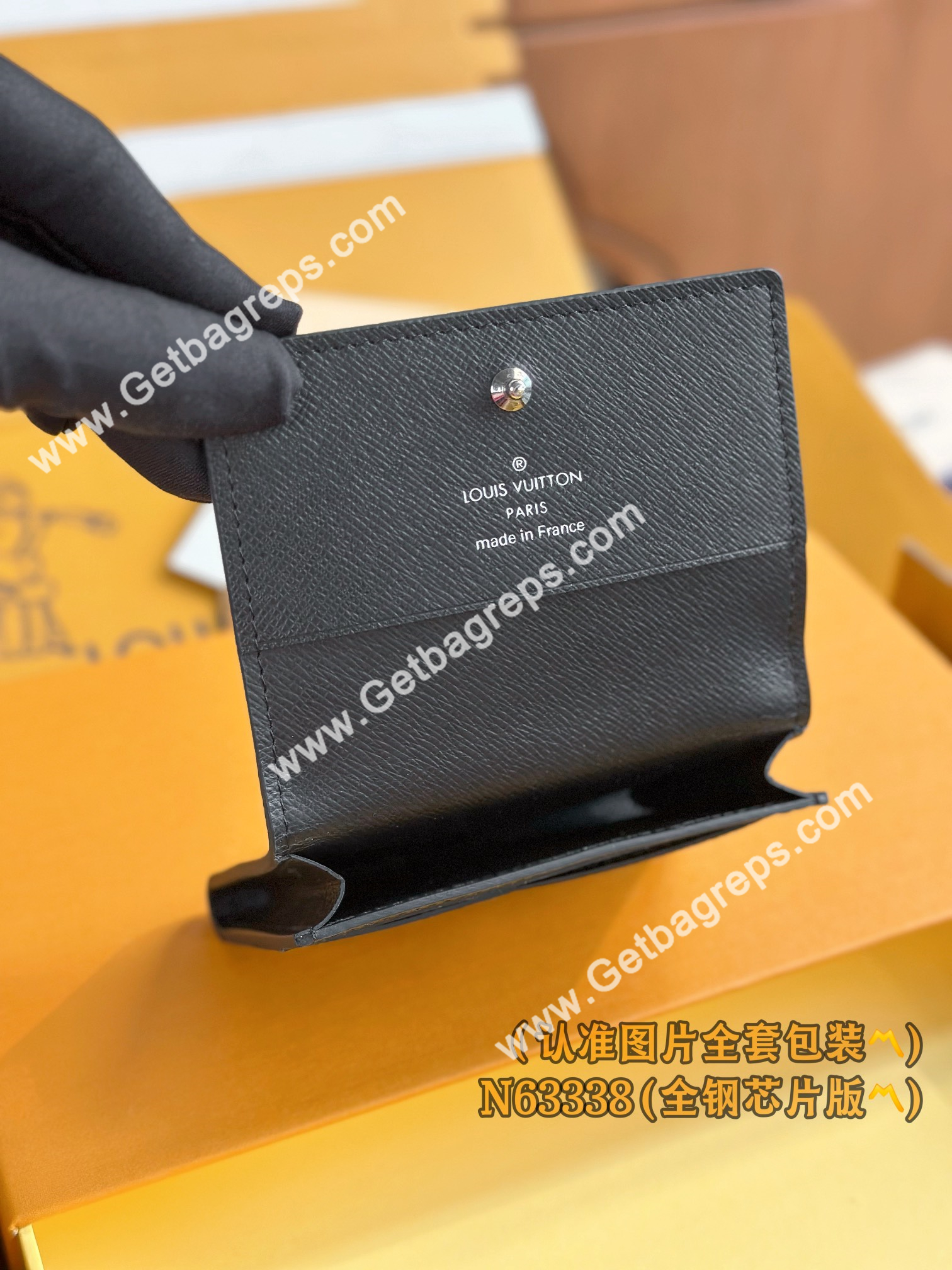 Louis Vuitton M63801 Enveloppe Carte De Visite-3