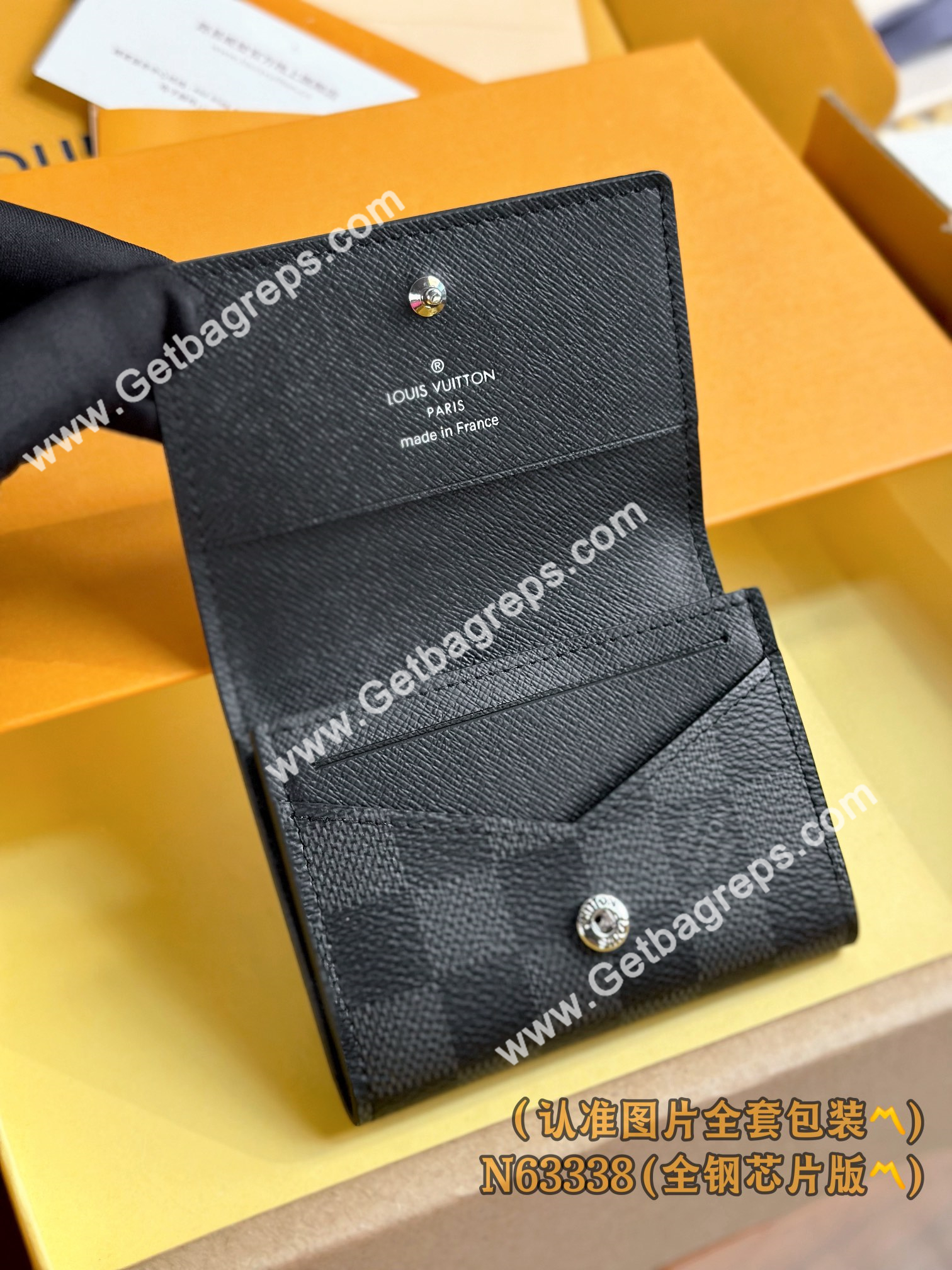 Louis Vuitton M63801 Enveloppe Carte De Visite-3