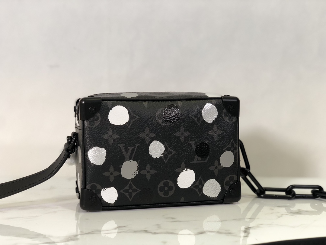 Louis Vuitton M81936 LVxYK Mini Soft Trunk Monogram cowhide with Infinity Dots print