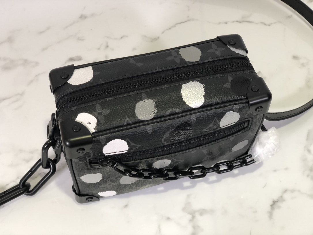 Louis Vuitton M81936 LVxYK Mini Soft Trunk Monogram cowhide with Infinity Dots print