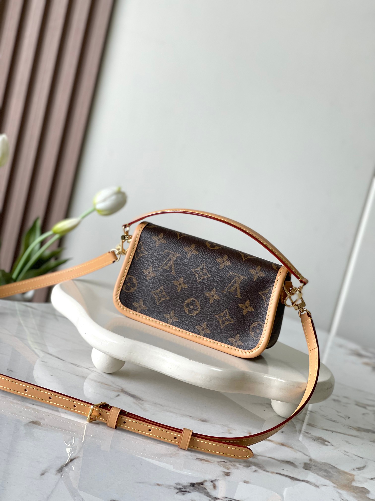 Louis Vuitton M83298 Nano Diane Monogram coated canvas