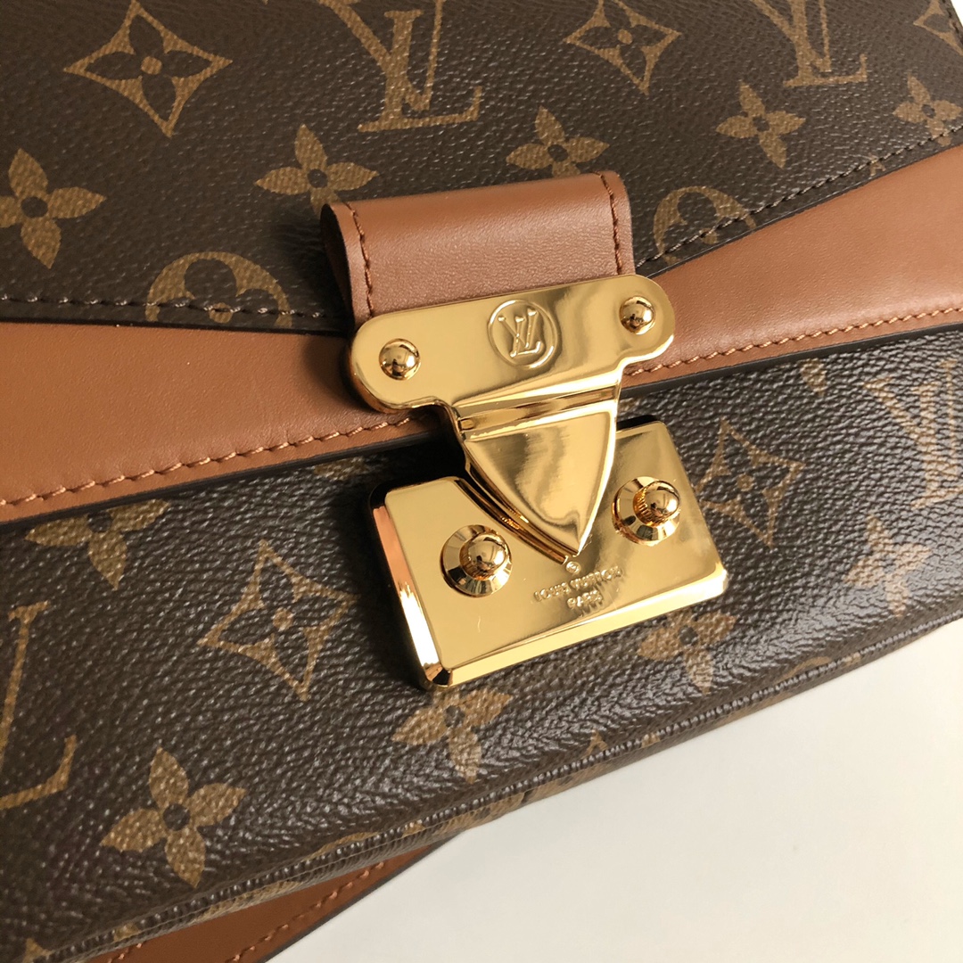 Louis Vuitton Marceau Chain Bag Monogram Coated Canvas and Cowhide Leather Caralem M46127