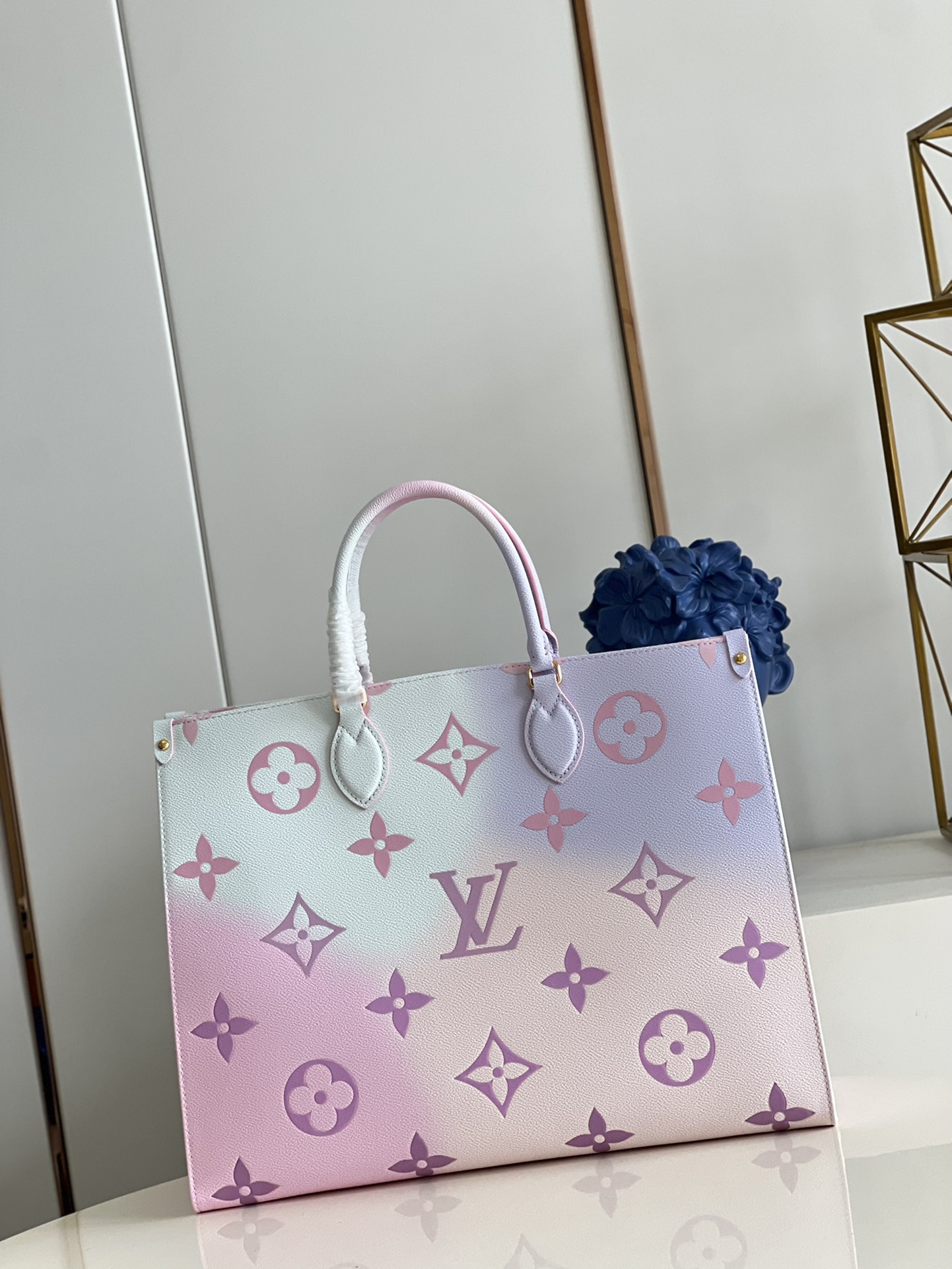 Louis Vuitton Marshmallow PM Handbag Sunrise Pastel Monogram Coated Canvas M46080