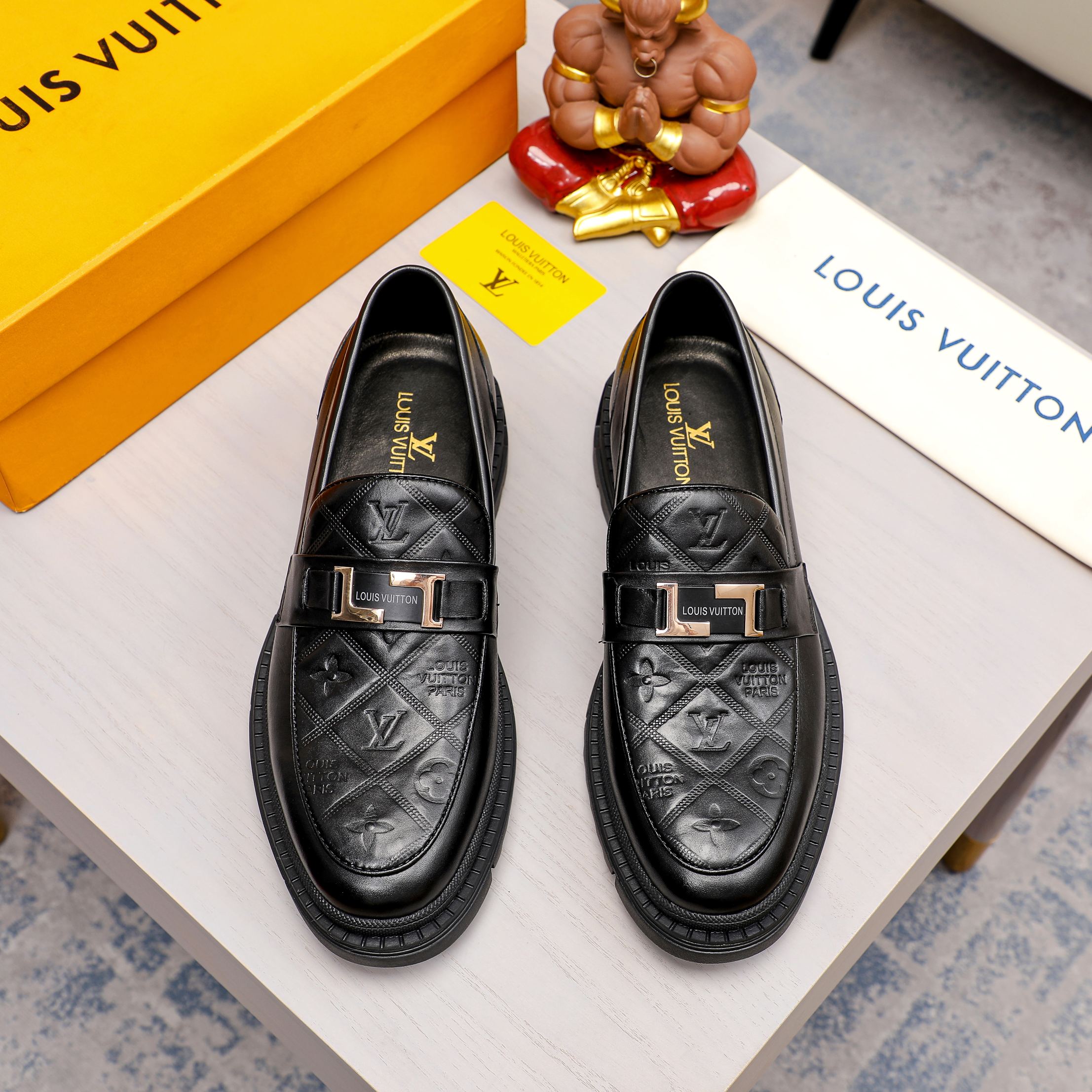 Louis Vuitton Mens Business Leather Shoes-0015 38-44