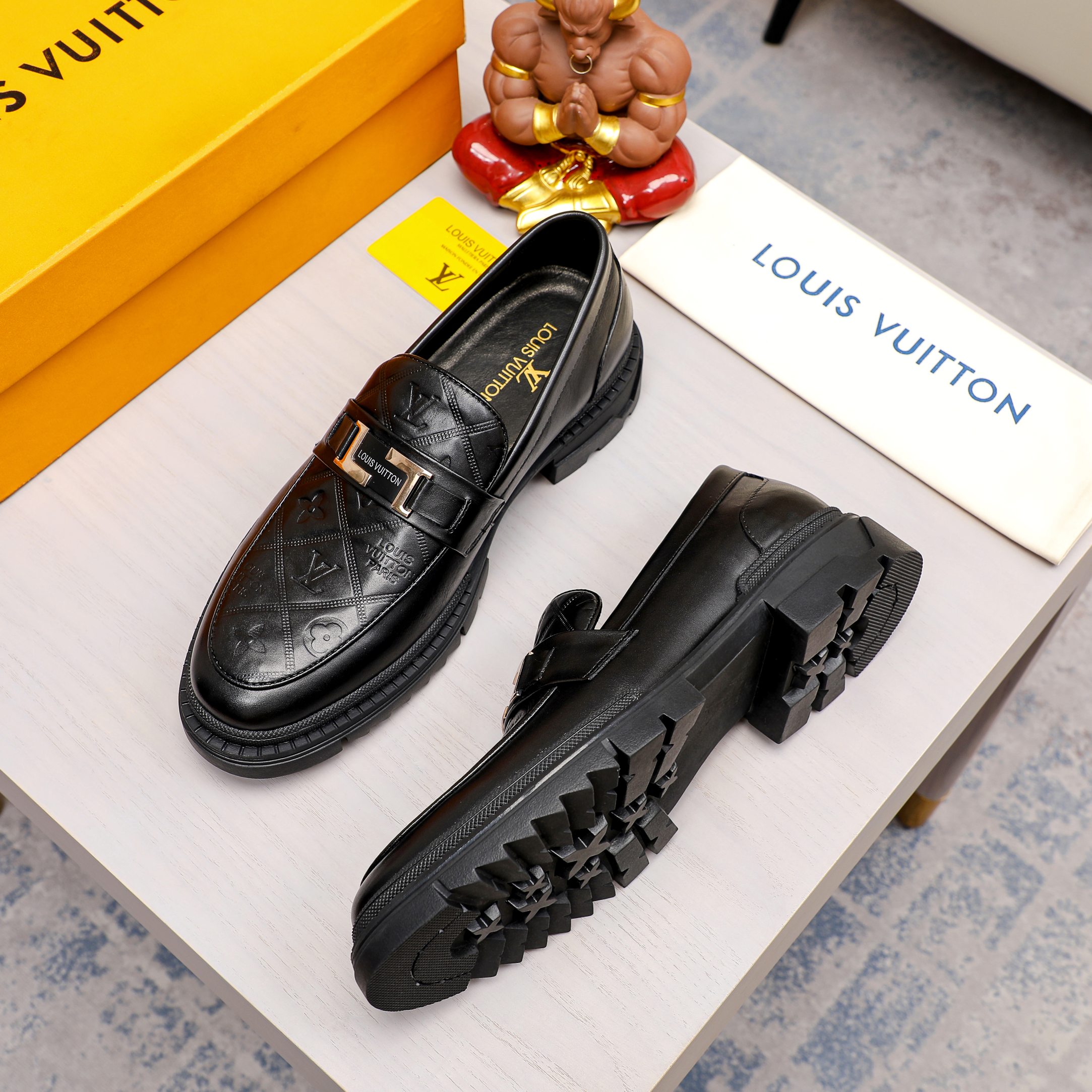 Louis Vuitton Mens Business Leather Shoes-0015 38-44