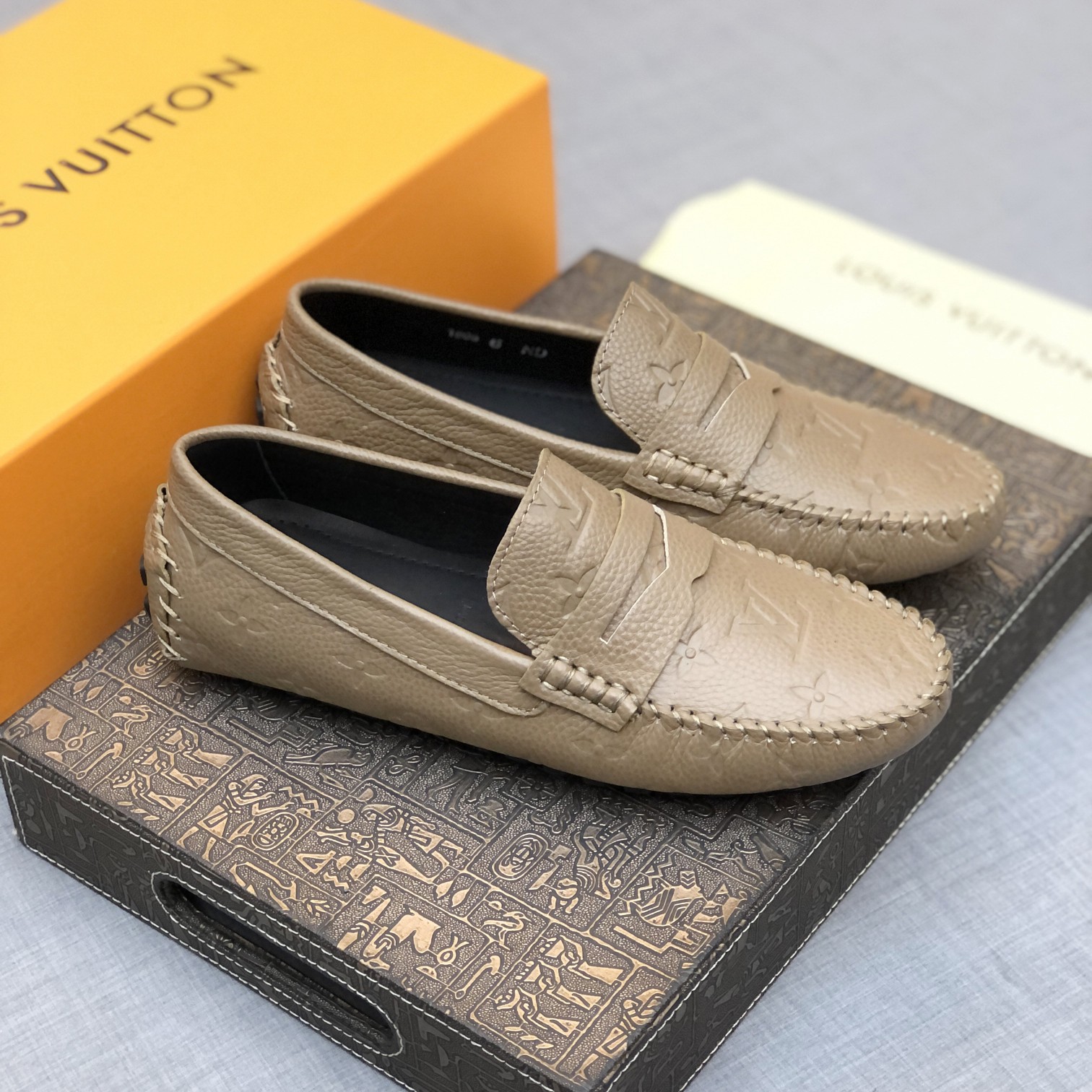 Louis Vuitton Mens Loafers Shoes-0001 38-45