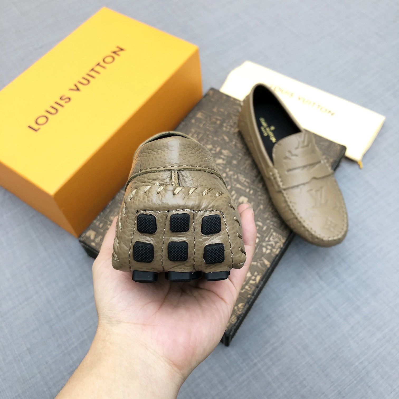 Louis Vuitton Mens Loafers Shoes-0001 38-45