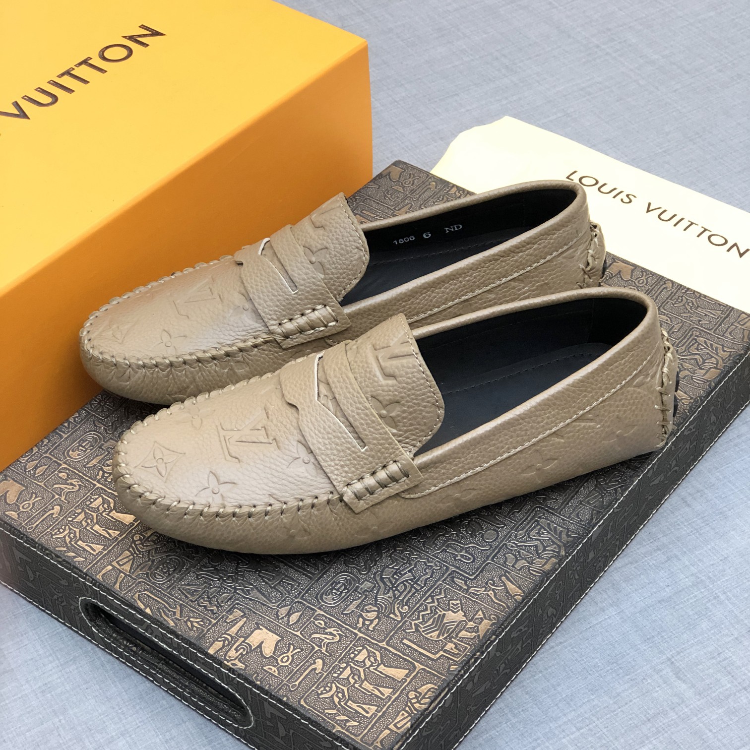 Louis Vuitton Mens Loafers Shoes-0001 38-45