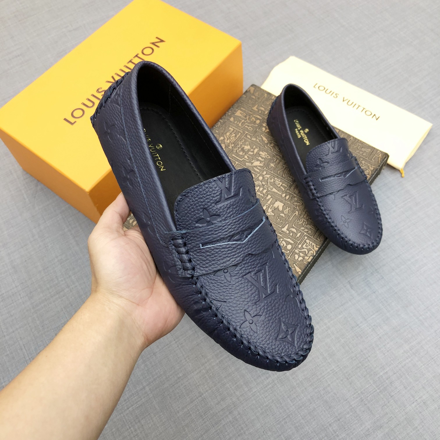 Louis Vuitton Mens Loafers Shoes-0003 38-45