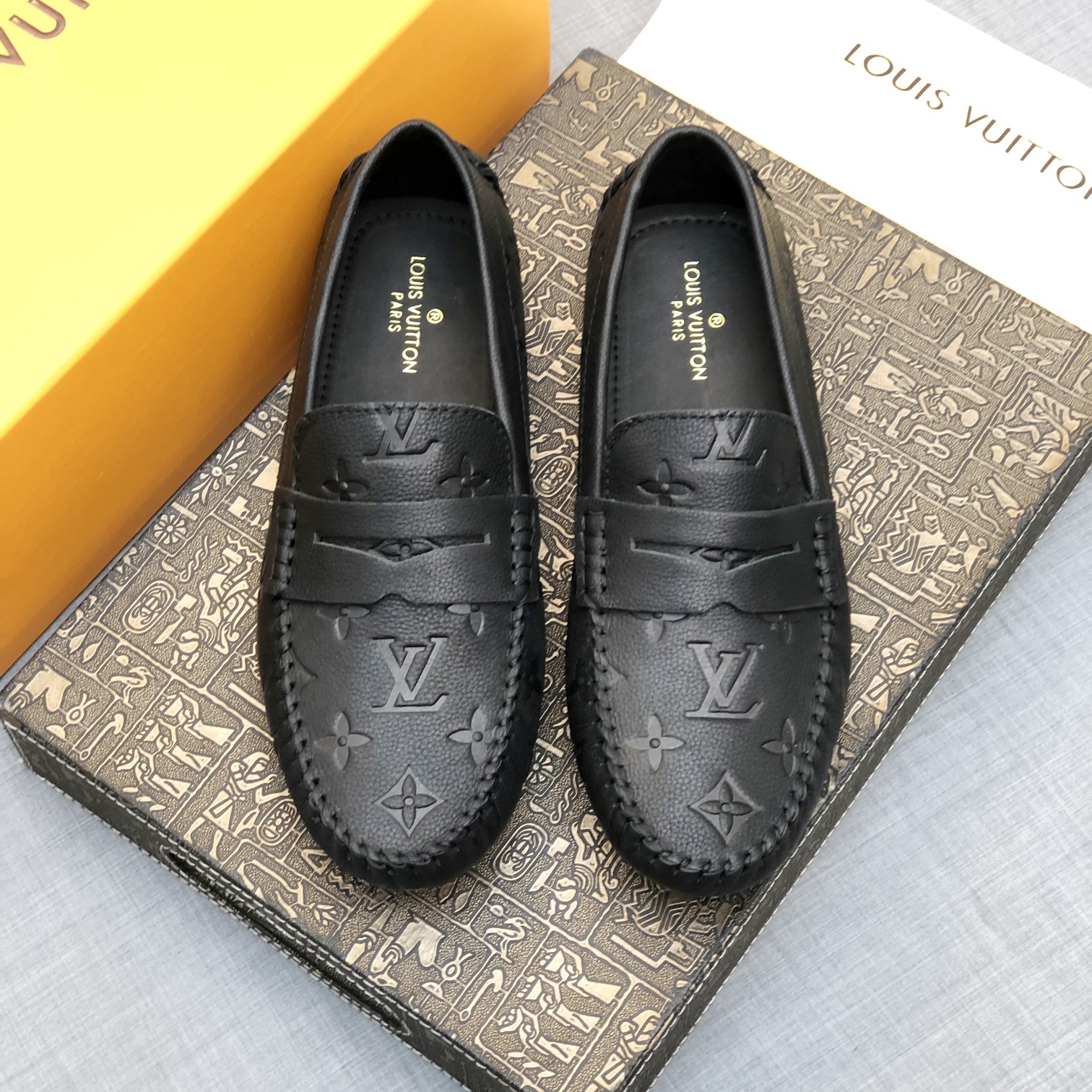 Louis Vuitton Mens Loafers Shoes-0004 38-45