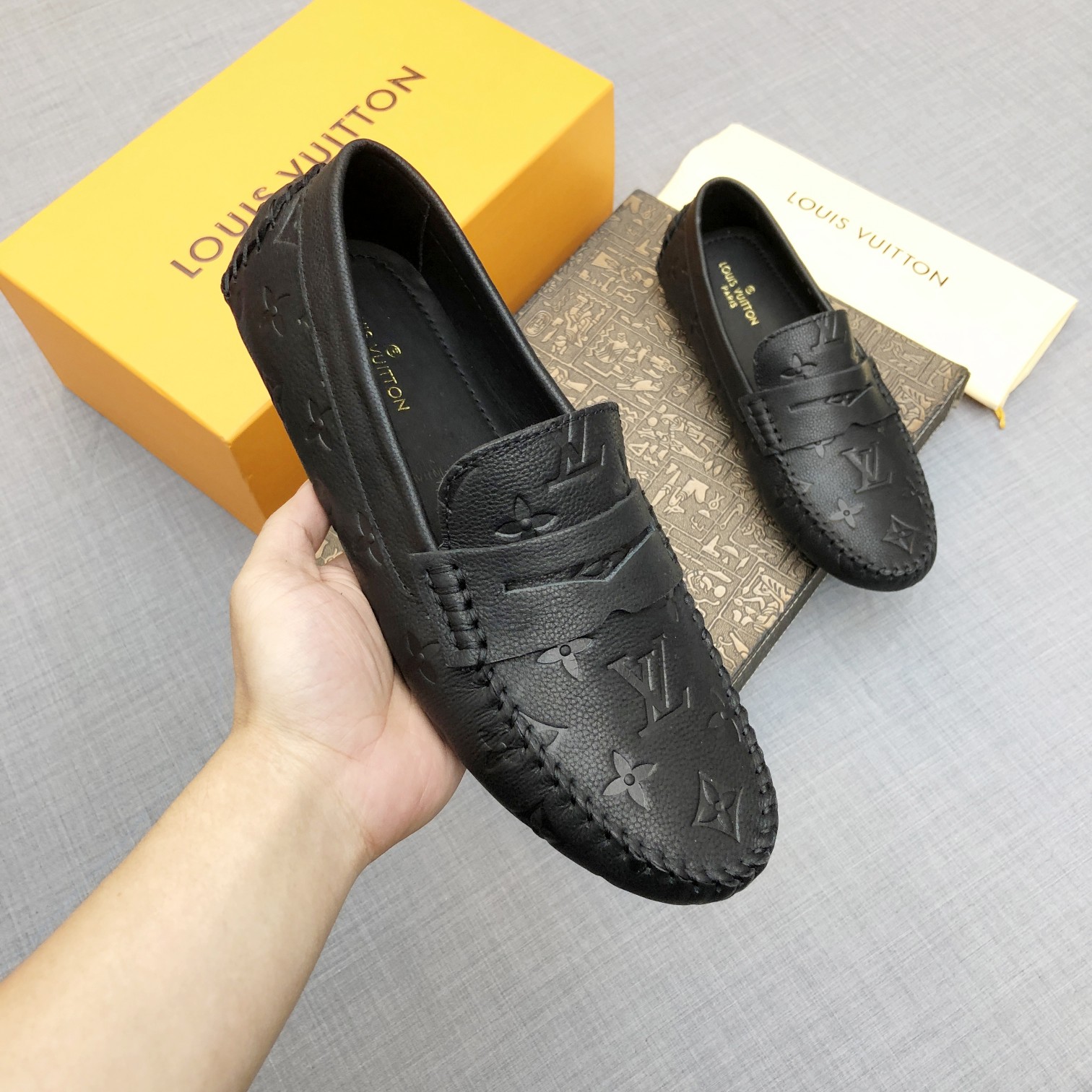 Louis Vuitton Mens Loafers Shoes-0004 38-45