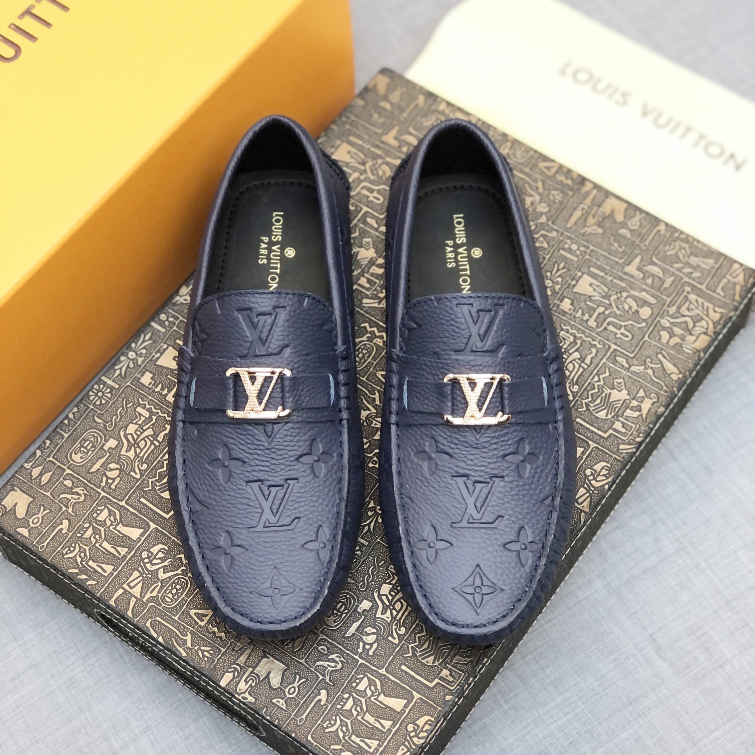 Louis Vuitton Mens Loafers Shoes-0007 38-45