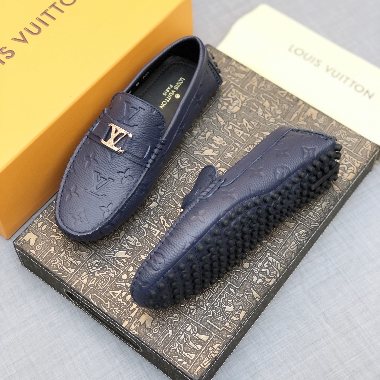 Louis Vuitton Mens Loafers Shoes-0007 38-45