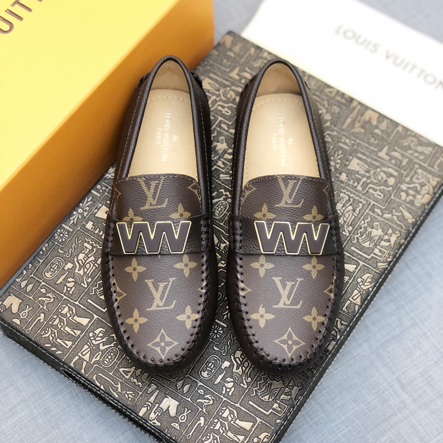 Louis Vuitton Mens Loafers Shoes-0011 38-45