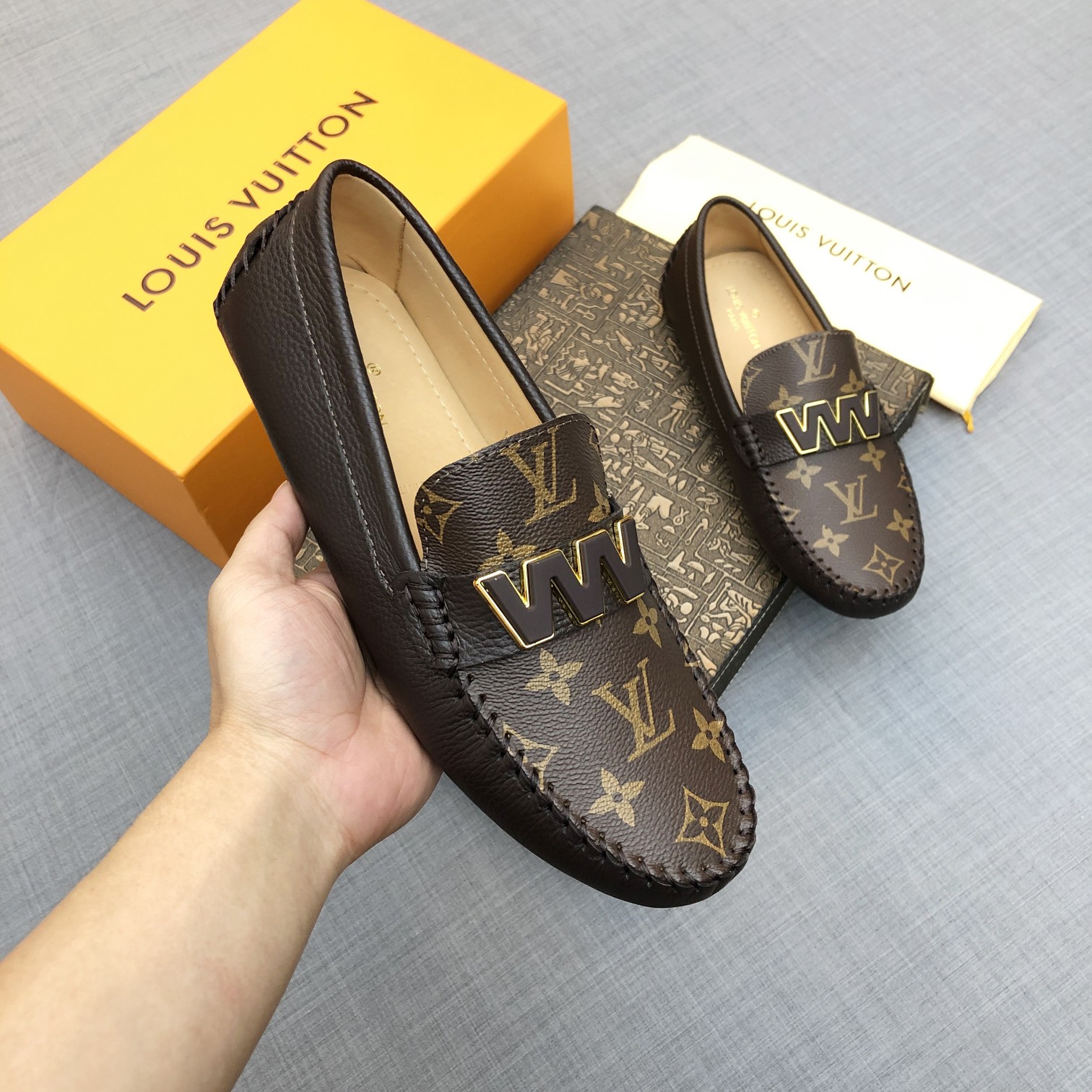 Louis Vuitton Mens Loafers Shoes-0011 38-45