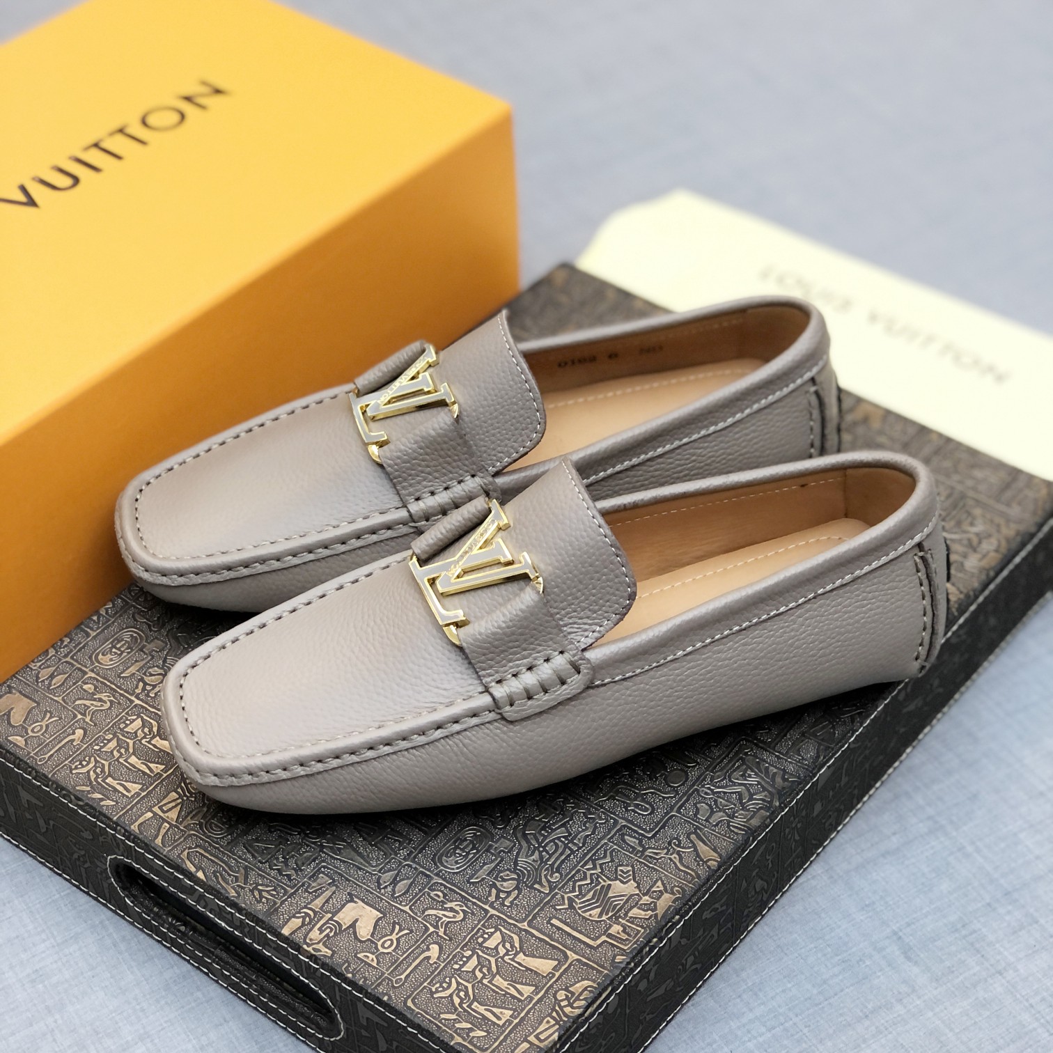 Louis Vuitton Mens Loafers Shoes-0015 38-45