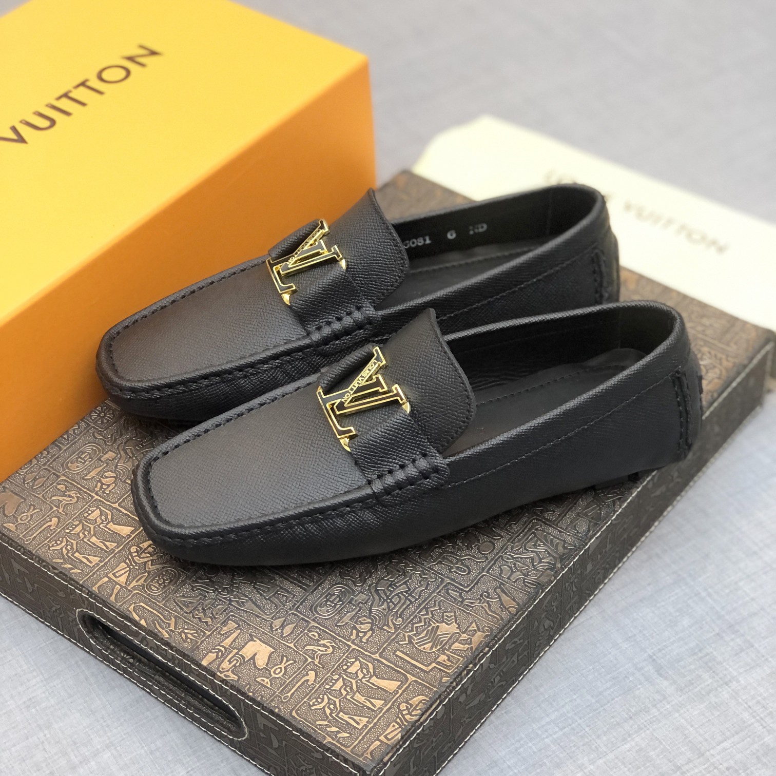 Louis Vuitton Mens Loafers Shoes-0018 38-45