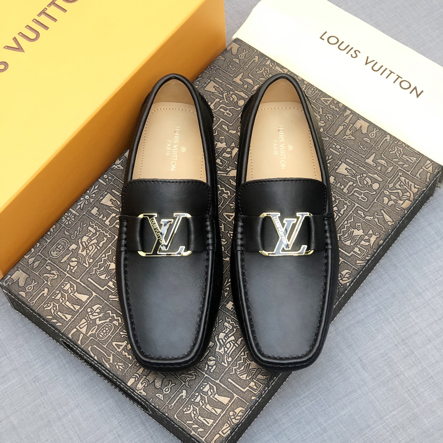 Louis Vuitton Mens Loafers Shoes-0019 38-45